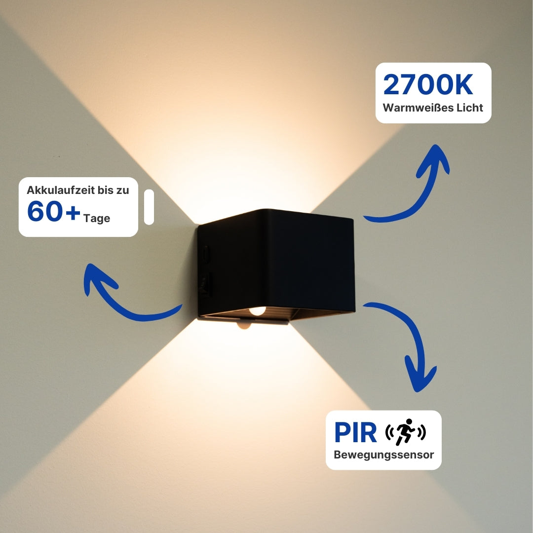 CUBE Wall lamp | Remote control