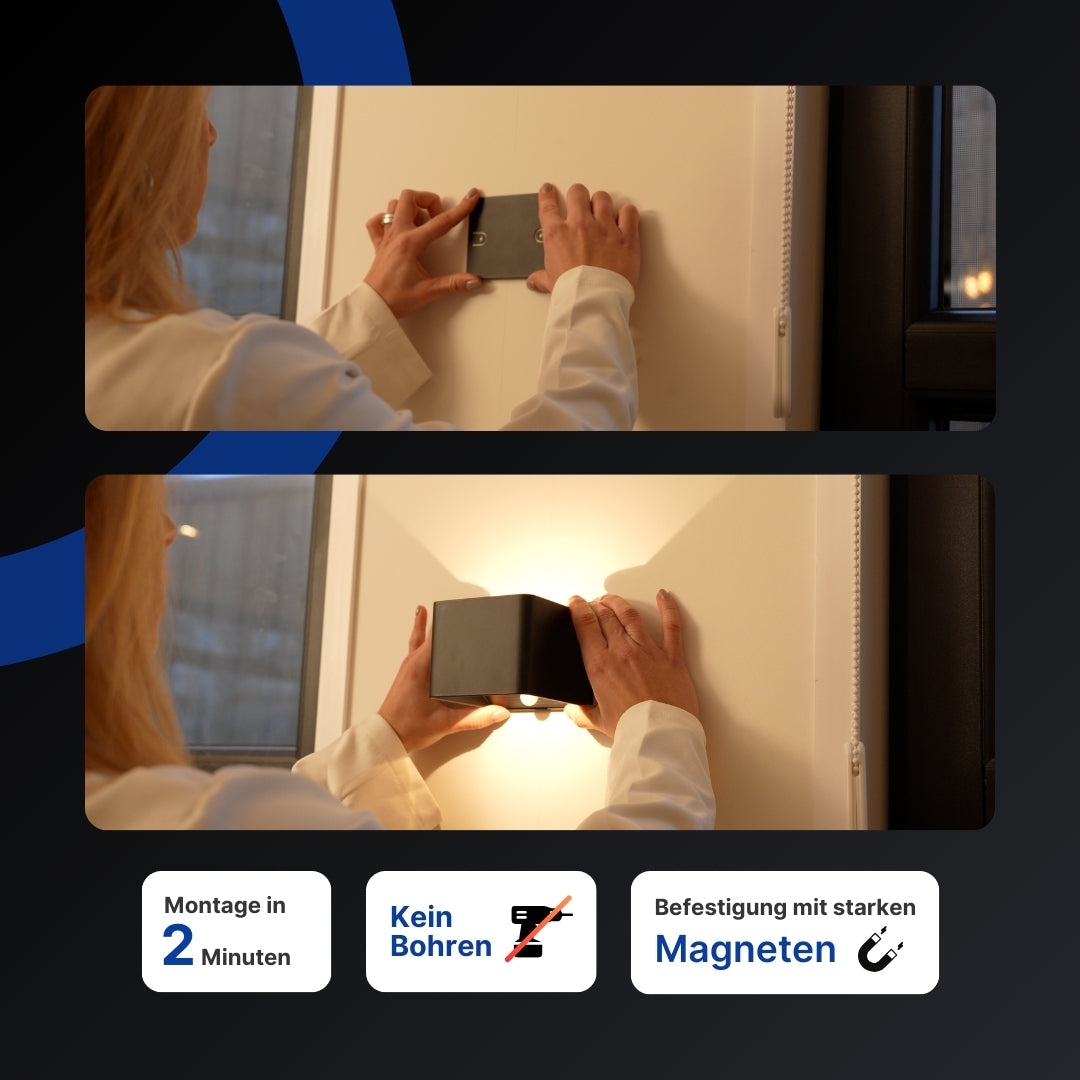 CUBE Wall lamp | Remote control