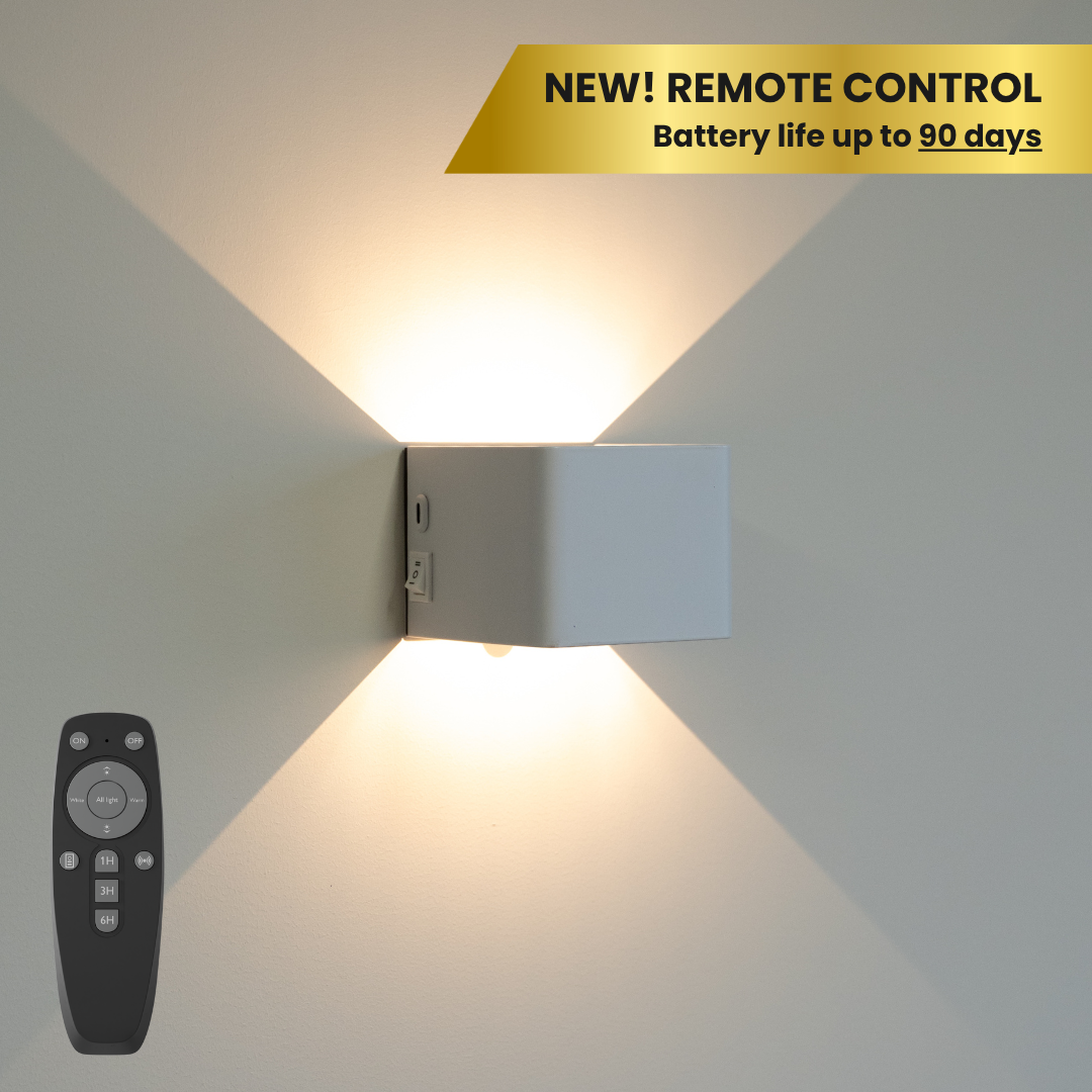 CUBE Wall lamp | Remote control