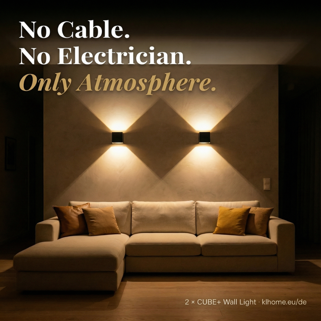 CUBE+ Wall lamp | Premium Wireless
