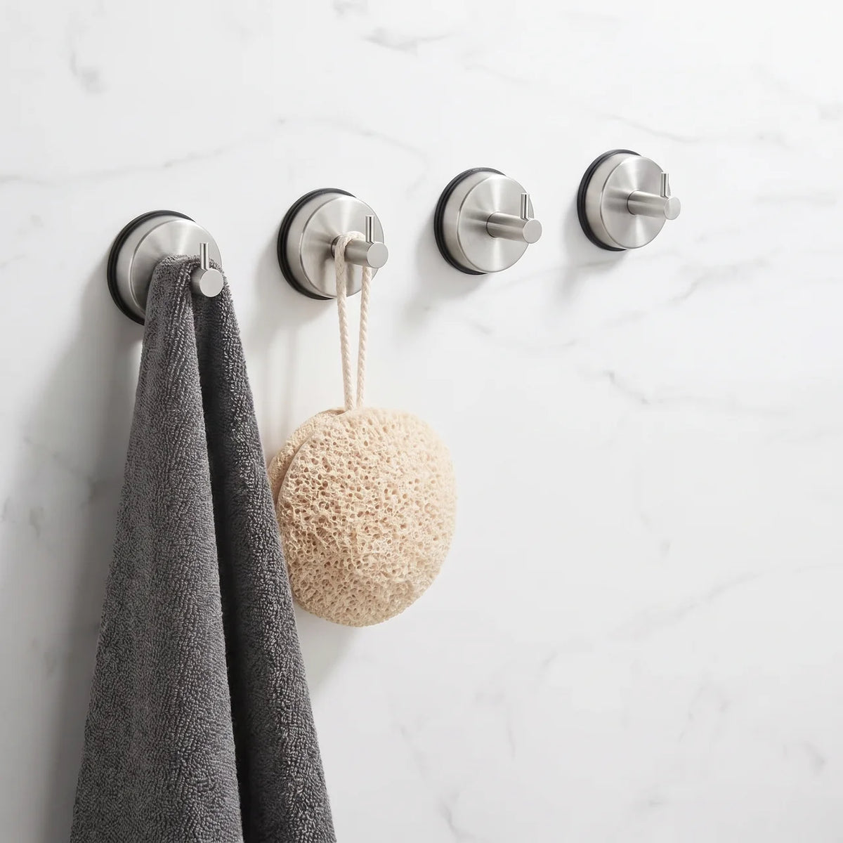 SUCTIONCUP T-HOOKS | STAINLESS STEEL