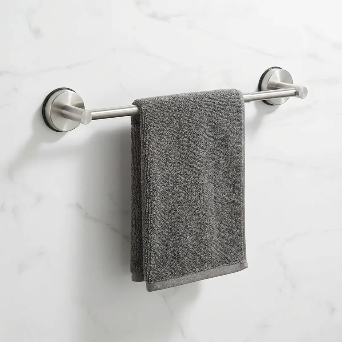 SUCTIONCUP TOWEL BAR | STAINLESS STEEL